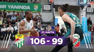 Frutti Extra Bursaspor 106-99 Pınar Karşıyaka - Türkiye Sigorta Basketbol Süper Ligi