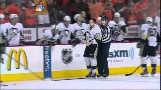 3rd period brawl. Pittsburgh Penguins vs Philadelphia Flyers 4/15/12 NHL Hockey