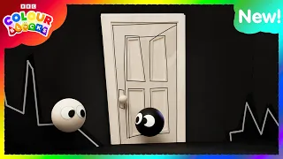 Black and White | Kids learn colours! | Series 1, Epidsode 18 | Full Episode | @Colourblocks