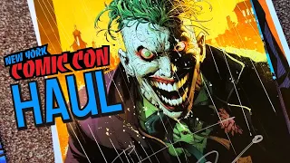 NYCC New York Comic Con 2022 Art & Comic Haul Video!