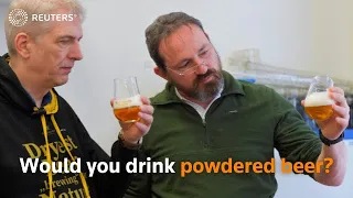 Would you drink powdered beer?