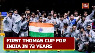 Thomas Cup 2022 Final: India Win Historic Gold, Defeats 14-Time Champions Indonesia