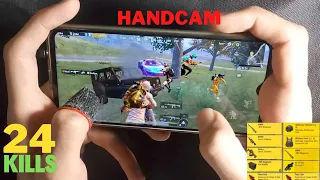 KING OF 4 FINGERS HANDCAM | Solo Vs SQUAD🔥| Redmi Note 8 Pro Pubg Test | Pubg Mobile İndia |##10