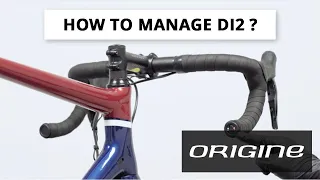 How to manage Shimano DI2 shifting modes and battery level? | Origine - How to videos