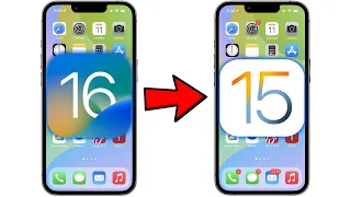 How to Downgrade iOS 16 to iOS 15! (Without Losing Data)