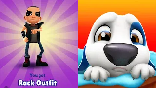 Subway Surfers Spike Rock Outfit vs My Hank
