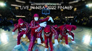 JABBAWOCKEEZ LIVE AT 2022 NBA FINALS | CHASE CENTER ARENA