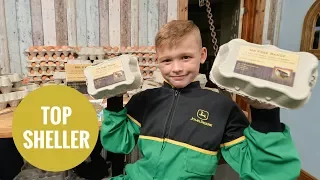 Young entrepreneur earns £13k-a-year selling eggs