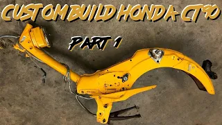 Honda Trial CT90 Custom Build  - EPISODE ONE!