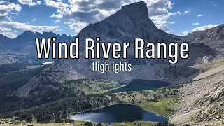 Wind River Range - Popo Agie Wilderness - WY | 6-day Backpacking Highlights