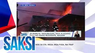 SAKSI Recap: Sunog sa Sta. Mesa; mga pusa, na-trap   (Originally aired on May 23, 2024 )