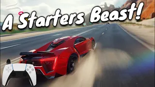 A Starters Beast! | Asphalt 9 5* Golden W Motors Lykan Hypersport Multiplayer