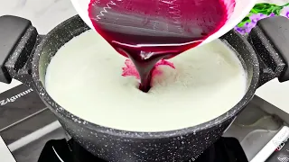 Pour boiling milk over the beets! I won't go to the store anymore! Only 3 ingredients