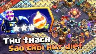 Hướng dẫn cách đánh 3 Sao Thử Thách Sao Chổi Hủy Diệt Đơn Giản Clash of clans | Akari Gaming