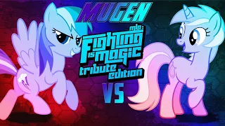 Mugen Fighting Is Magic Tribute Edition Rainbow Dash VS Lyra Heartstrings