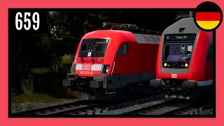 [659] - [Rapid Transit] : S2 - Dessau Hbf → Leipzig-Connewitz : 11h49 - DB BR 182