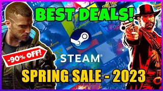 Steam Spring Sale 2023 -  Best Deals Under each Price Points! (Under $5, $10, $20)