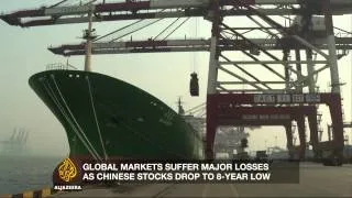 What is causing China's economic slowdown?