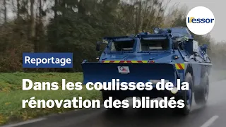 Dans les coulisses de la rénovation des blindés de la Gendarmerie