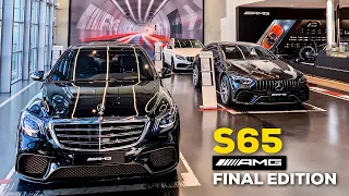 2019 MERCEDES AMG S65 Final Edition V12 FULL Review BRUTAL AFFALTERBACH Showroom GT4 Race GERMANY