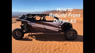 How to Rebuild a front Diff on a Can Am X3