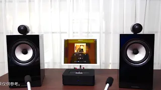 BLUESOUND POWENODE 2i HDMI & Bowers&Wilkins 705 S2 bookshelf speaker sound test / Stereo recording