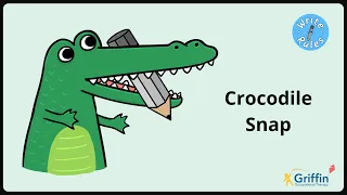 Crocodile Snap Write Rules Tripod Pencil Grasp Song for Children