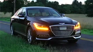 2018 Genesis G80 Ultimate 5.0 HTRAC Test Drive Video Review