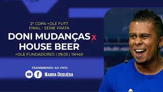 #ND1286 | Doni Mudanças x House Beer | 2ª COPA +OLÉ FUT7 (FINAL - PRATA