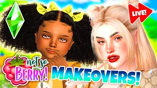 NOT SO BERRY CAS! 🏡 - Makeovers for side characters! (The Sims 4)