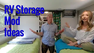 Storage Mod Ideas for your RV - From Our Winnebago EKKO