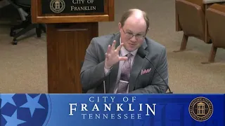 City of Franklin, Budget and Finance Meeting 12-2-2021