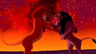 Битва Симбы против Шрама! | Король лев (1994)