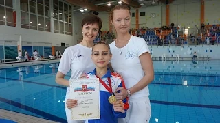 Первенство Москвы по синхронному плаванию 13.05.2016. Соло. Центр Анастасии Давыдовой.