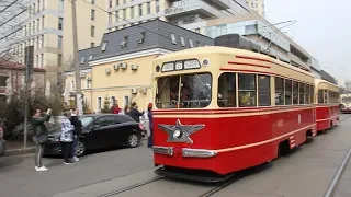 Парад трамваев 2019 / Tram parade in Moscow