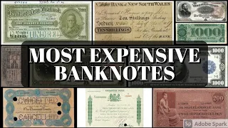 The Top 10 Most Expensive Banknotes