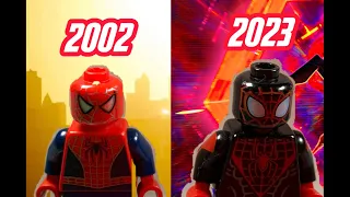 Building every Spider-Man movie in Lego (including spiderverse)