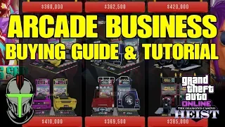 GTA ONLINE - ARCADE BUSINESS BUYING GUIDE AND TUTORIAL!!! (EVERYTHING YOU NEED TO KNOW)