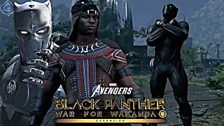 Marvel's Avengers Game - NEW Black Panther Suit, Wakanda Forever Emote, Backstory Details and More!