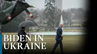President Biden makes unannounced visit to Ukraine