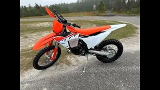 First Ride 2023 KTM 250 XC