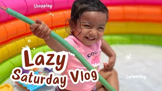 A Lazy Saturday Vlog | Growing with Ayanka | Pool day