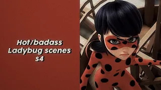 Miraculous - All ladybug hot/badass scenes (s4)