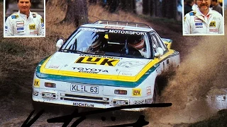 Klaus Fritzinger Toyota MR2 AW11 Rally car (German)
