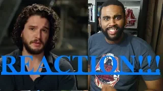 KIT HARINGTON ON PLAYING JON SNOW | GAME OF THRONES REACTION!