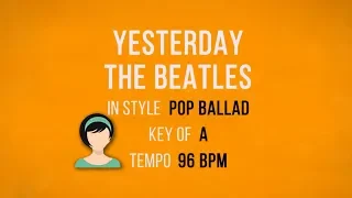 Yesterday - The Beatles - Karaoke Female Backing Track