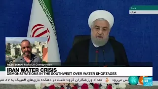 At least three killed in Iran province hit by water protests • FRANCE 24 English