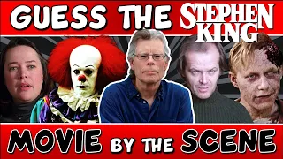 Guess The "STEPHEN KING MOVIE BY THE SCENE" QUIZ!🎬 | CHALLENGE/ TRIVIA