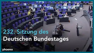 232. Sitzung des Deutschen Bundestages