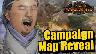 Caravan From Cathay Reacts to Warhammer 3 Campaign Map Reveal